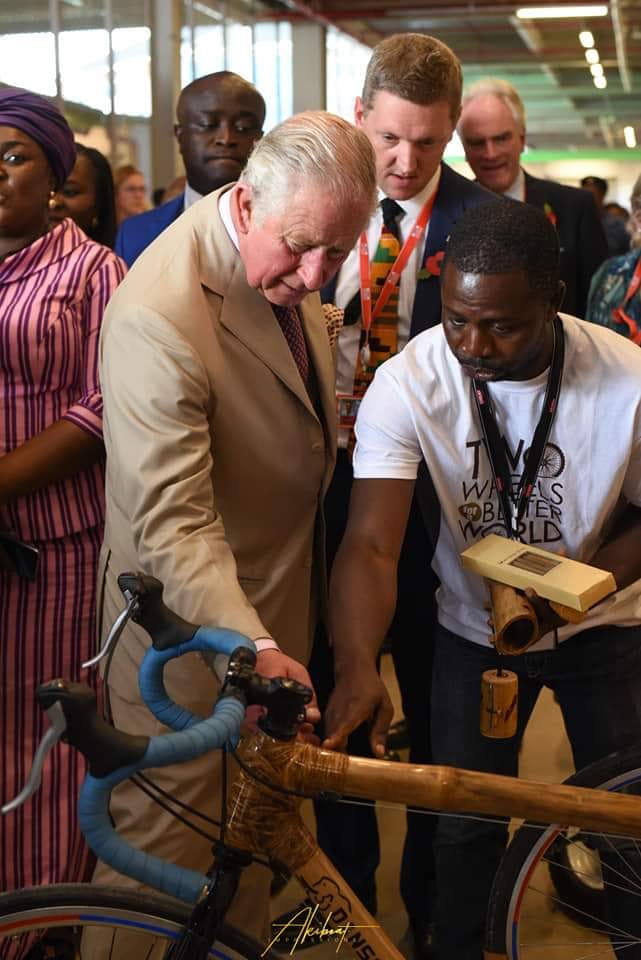 Prince Charles Commends Booomers for Bamboo Bikes